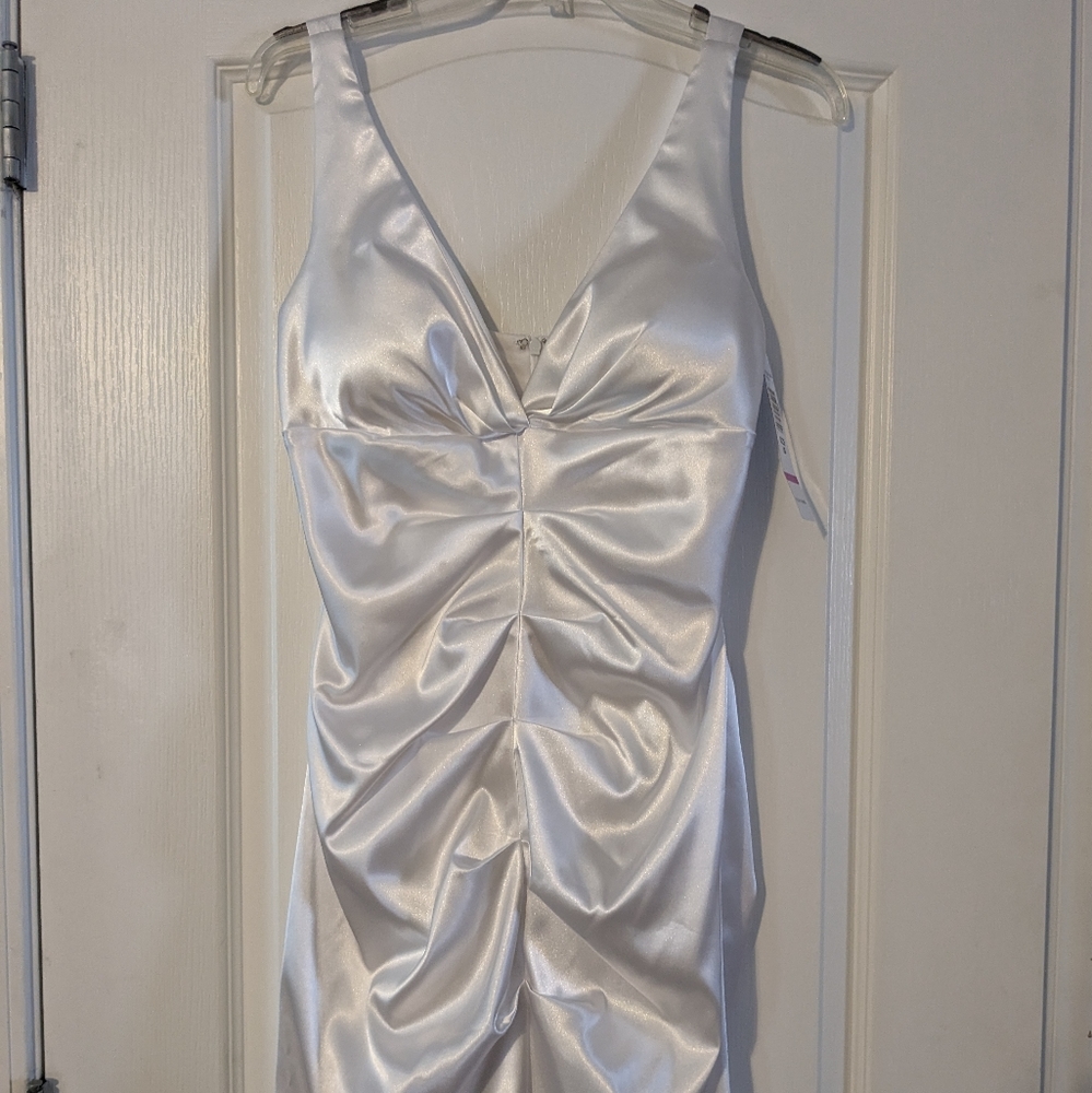 White Social Dress